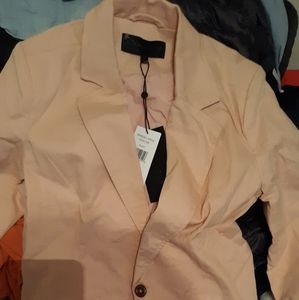 Blushncolored blazer by Kyndall and Kylie